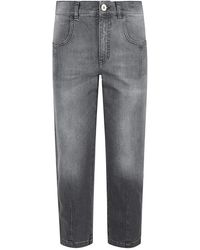 Eleventy - Straight Fit Jeans - Lyst