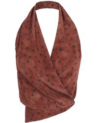 Cortana - Sleeveless Tops - Lyst