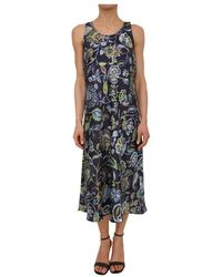 Marella - Kleedjes ,Veelkleurig ,Polyester Midi Jurk - Lyst