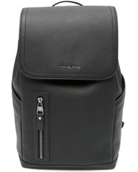 Michael Kors - Tassen ,Zwart ,Leer Casual Zwarte Leren Rugzak - Lyst