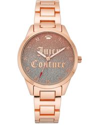 Juicy Couture Rose Gold Dameshorloges - Metallic