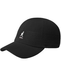 Kangol - Accessoires ,Zwart ,Leer Tropic Ventair Spacecap - Lyst