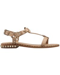 Ash - Schoenen ,Bruin ,Leer Bruine Leren Sandalen Voor Vrouwen - Lyst
