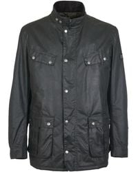 Barbour - Duke Wax Jacket Voor Mannen - Lyst