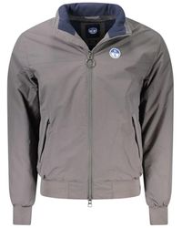 North Sails - Giacca in poliammide grigia - Lyst