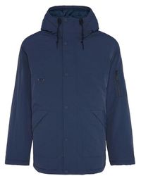 Barbour - Jassen ,Blauw ,Polyester Showerproof Jacket - Lyst