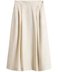 Woolrich - Midi Skirts - Lyst