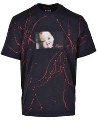 MSGM - T-Shirts - Lyst