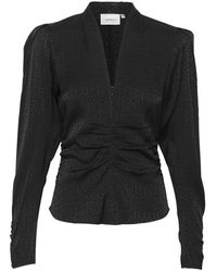 Gestuz - Stunning brinagz blouse con dettaglio zip - Lyst