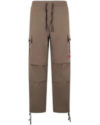 BOSS - Straight Trousers - Lyst