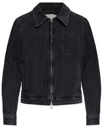 Ami Paris - Denim Jack Met Zakken - Lyst
