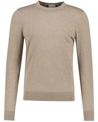 Profuomo - Luxury Basic Crewneck - Lyst