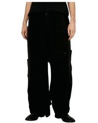 Yohji Yamamoto - Trousers > wide trousers - Lyst