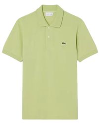Lacoste - Tops ,Groen ,Katoen L.12.12 Poloshirt - Lyst