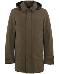 Herno - Jassen ,Groen ,Polyester Laminar Windstopper 2-Layer Parka - Lyst