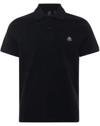 Moose Knuckles - Tops ,Zwart ,Katoen Everett Polo - Lyst