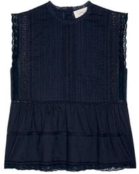 The Great - Sleeveless Tops - Lyst