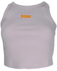 BOSS - Camiseta de algodón elástico slim fit - Lyst