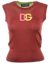 Dolce & Gabbana - Round-Neck Knitwear - Lyst