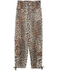 Ganni - Straight Trousers - Lyst