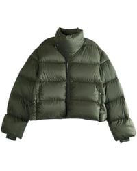Rick Owens - Down Jas Met Asymmetrische Ritssluiting - Lyst
