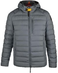 Parajumpers - Jassen ,Grijs ,Polyester Last Minute Gewatteerde Jas - Lyst