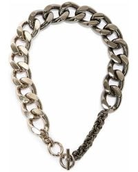 JW Anderson Oversize chain necklace copy - Grigio
