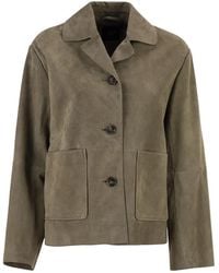 Weekend by Maxmara - Leather Jackets - Lyst