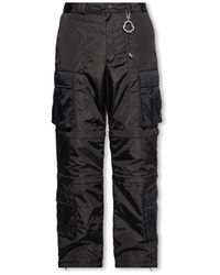 Moncler - Trousers > straight trousers - Lyst
