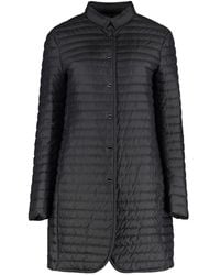 Moorer - Daunenjacke Mit Druckknöpfen Und Gänsedaunen - Lyst
