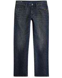 G-Star - Jeans ,Blauw ,Katoen Mosa Straight Jeans - Lyst