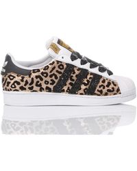 adidas - Customized sneakers superstar leo gold - Lyst