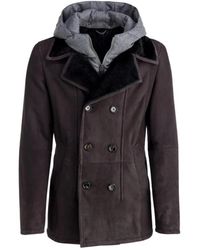 Gimo's - Double-Breasted Coats - Lyst