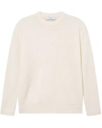 Les Deux - Truien & Vesten ,Wol Merino Wol Crewneck Gebreide Trui - Lyst