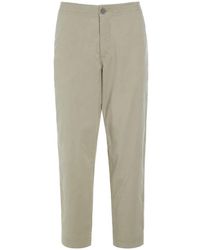 Bitte Kai Rand - Broeken ,Katoen Peach Tencel Slim Broek Zwart - Lyst