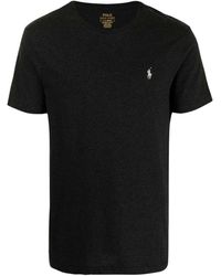 Polo Ralph Lauren - Geborduurde T-Shirt - Lyst