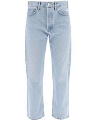 Agolde - Jeans parker lavado claro con detalles desgastados - Lyst