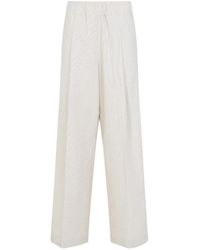 Dries Van Noten - Broeken ,Wit ,Katoen Pila Pants - Lyst