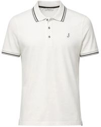Jeckerson - Tops ,Wit ,Katoen Polo Shirt - Lyst