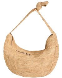 IBELIV - Tassen ,Katoen Oversized Hobo Tas - Lyst
