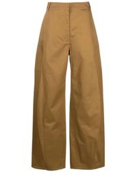 Tibi - Trousers > wide trousers - Lyst