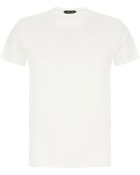 Tom Ford - T-Shirt Met Ronde Hals En Korte Mouwen - Lyst