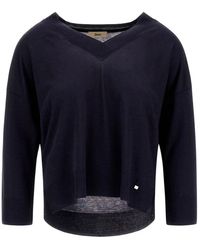 Herno - V-Neck Knitwear - Lyst