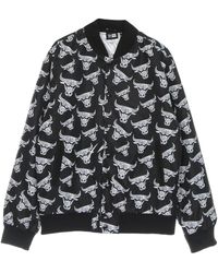 KTZ - Chaqueta Bomber Para Hombre Nba Con Estampado Integral Y Logo Desgastado Chaqueta Bomber Chibul - Lyst