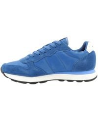 Sun 68 - Schoenen ,Blauw ,Leer Tom Solid Sneaker - Lyst