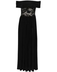 Zimmermann - Rebellion Off-Shoulder Jersey Maxi-Jurk - Lyst