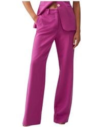 Liu Jo - Wide Trousers - Lyst
