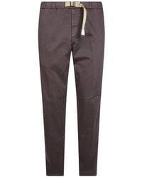 White Sand - Slim-Fit Trousers - Lyst