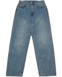 thisisneverthat - Jeans ,Blauw ,Katoen Regular Jeans - Lyst