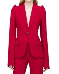 McQueen - Jassen ,Rood ,Stijlvolle Jassen Voor Mannen En Vrouwen - Lyst